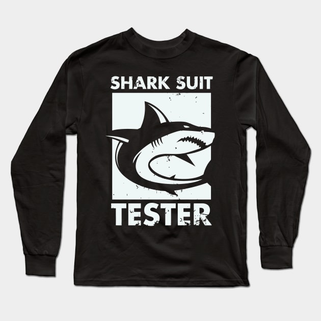 Funny Suit Tester Amputee Long Sleeve T-Shirt by tanambos